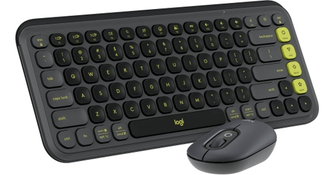 (M&KB) LOGITECH POP ICON WIRELESS/BLUETOOTH/ĐEN/TRẮNG/HỒNG