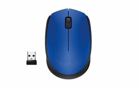 Chuột không dây Logitech M171 Xanh Wireless (910-004656) | Hàng chính hãng