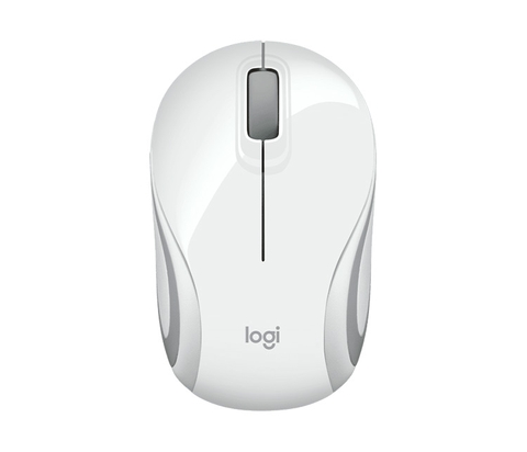 Chuột không dây Logitech M187 Wireless Trắng 910-005380 | Hàng chính hãng
