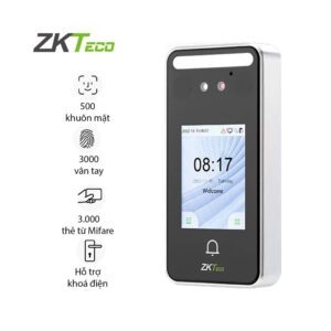 Máy chấm công nhận diện khuôn mặt, vân tay ZKTECO Speed-V3L (Lite) | Hàng chính hãng