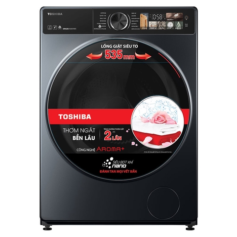 Máy giặt Toshiba Inverter 10.5 kg TW-T25BZU115MWV(MG) | Hàng chính hãng