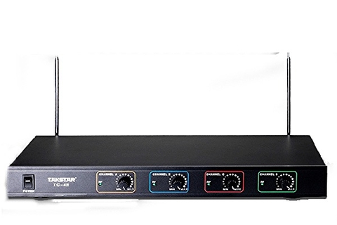 Bộ micro không dây hai kênh chất lượng cao M2-R phiên bản một micro cài đầu và một micro cài áo | Hàng chính hãng