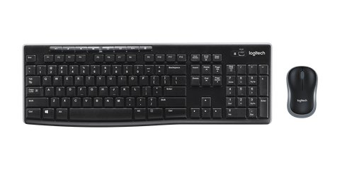Bàn phím chuột không dây Logitech MK270 (920-006314) | Hàng chính hãng