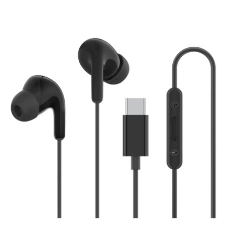 Tai nghe có dây Xiaomi Type-C Earphones Black BHR8930GL | Hàng chính hãng