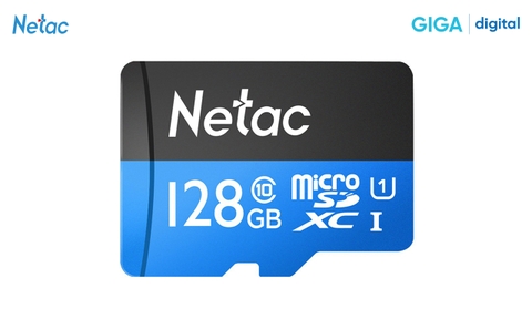 Thẻ nhớ MicroSD Netac 128GB | Hàng chính hãng