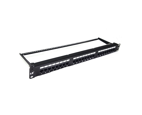 Patch Panel LS Cat6 24 port LS-PP-UC6-24P-WM-EC | Hàng chính hãng