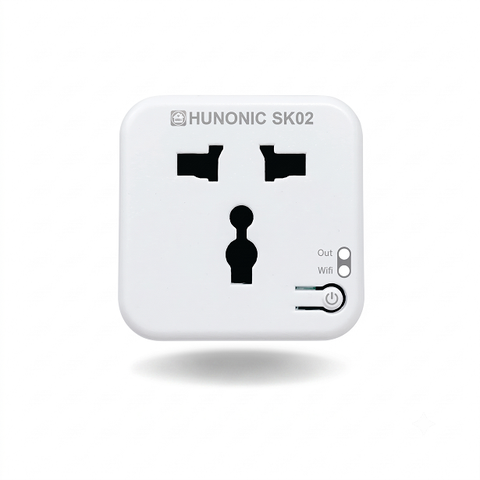 Ổ Cắm điện Thông Minh Hunonic SK02 – Biến Thiết Bị Thường Thành Thiết Bị Thông Minh ( công suất 16A)