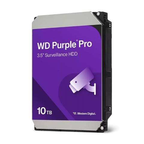 Ổ Cứng WD Purple 10TB WD102PURP – Giải Pháp Lưu Trữ Camera Giám Sát AI Chuyên Dụng