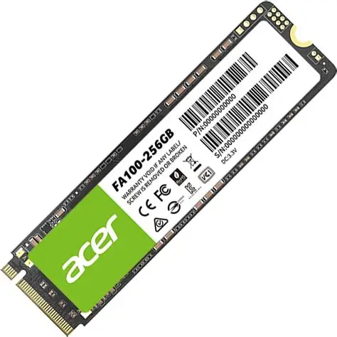 Ổ cứng SSD Acer FA100-256GB NVMe PCIe Gen3 M.2