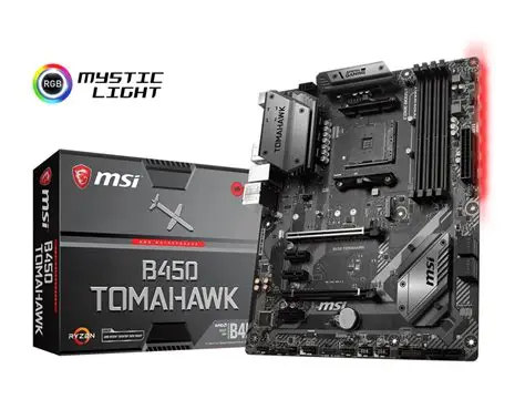 Mainboard MSI B450 TOMAHAWK MAX II cho game thủ
