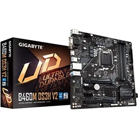 Mainboard Gigabyte B460M DS3H V2 - Socket 1200, m-ATX, 4 khe RAM DDR4