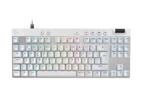 Bàn phím Pro X TKL Rapid White 920-013243