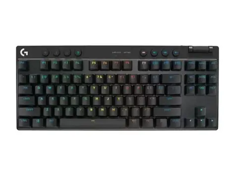 Bàn phím LOGITECH G PRO X TKL LIGHTSPEED TACTILE GAMING/ĐEN/TRẮNG