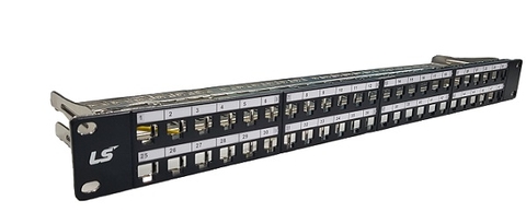 LS Simple 1U 48-port HD Patch Panel (LS-PP-48P-E-WM-1U) | Hàng chính hãng