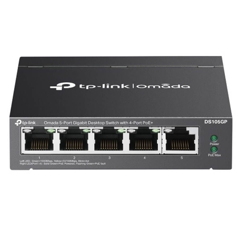Omada 5-Port GE Unmanaged Switch TP-LINK DS105GP | Hàng chính hãng