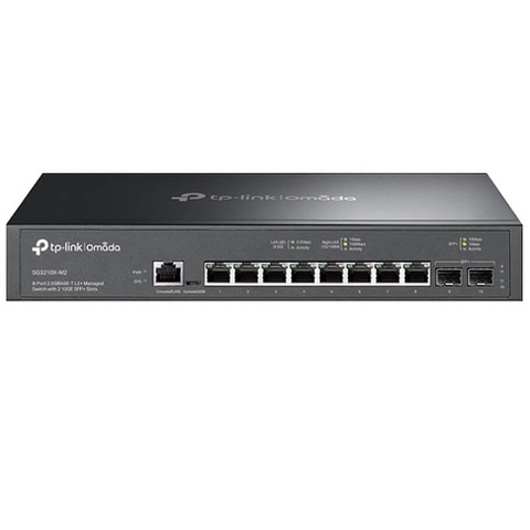 Omada 8-Port 2.5G L2+ Switch TP-LINK SG3210X-M2 | Hàng chính hãng