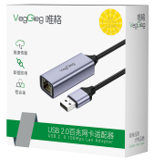 Type-c 2.0 Lan Card - V-K309 | Hàng chính hãng