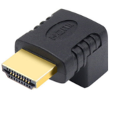 HDMI AF TO AM 90 Degree Adapter Golden-Plated Connector - V-S104 | Hàng chính hãng