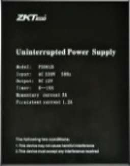 Bộ lưu điện cho hệ thống kiểm soát, chấm công PS901B | Hàng chính hãng