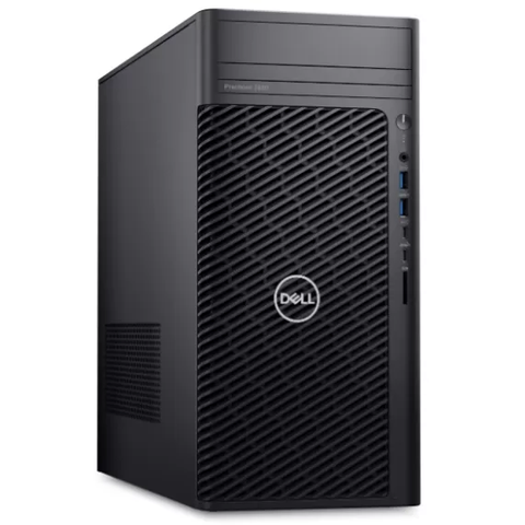 Máy tính trạm Dell Precision 3680 Tower-42PT3680D14700 (Intel Core i7-14700 | 16GB | 256GB SSD + 2TB SATA | NVIDIA T400 | KB216 + Mouse MS116 | Đen)