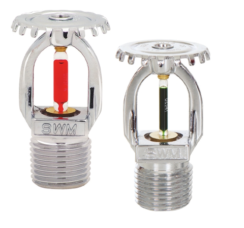 Đầu phun Spinler loại đồng mạ Crom loại quay lên 68 độ DN20 T-ZSTZ20 - K=11.2