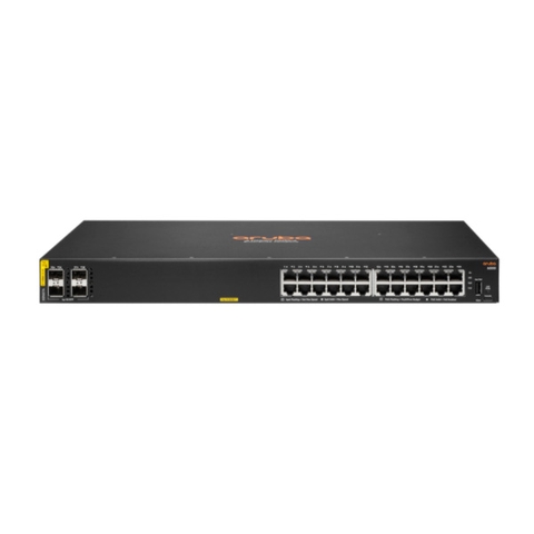 R8N87A Switch Aruba 6000 24G Class4 PoE 4SFP 370W | Hàng chính hãng