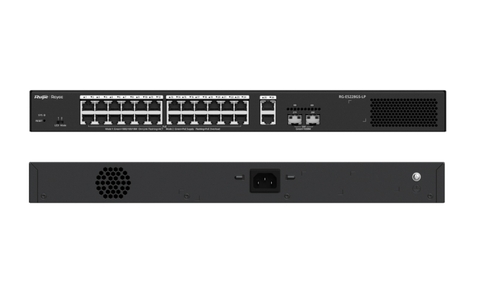 RG-ES228GS-LP – Smart Managed PoE Switch 24 cổng