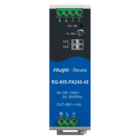 RG-NIS-PA240-48 – Bộ nguồn công nghiệp 48V DC, công suất 240W