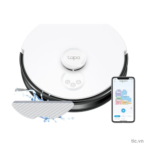 Robot hút bụi lau nhà Tapo RV30C Mop LiDAR 4200Pa pin 3200mAh Chính Hãng