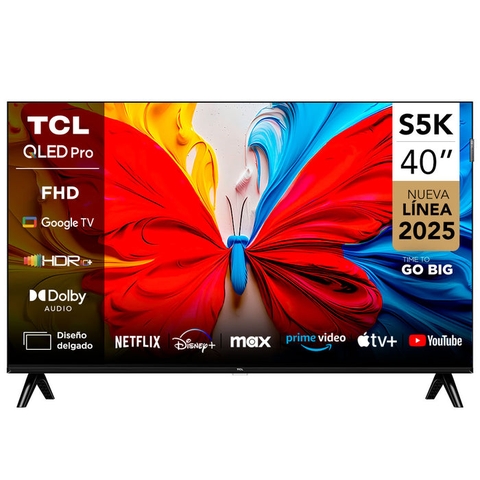 Tivi QLED TCL Full HD 40 inch 40S5K Mới 2025 | Hàng chính hãng