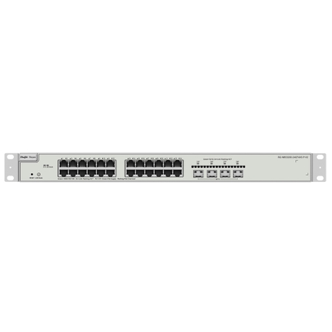 RG-NBS3200-24GT4XS-P-V2 – Smart Managed PoE Switch 24 cổng với uplink 10G hiệu năng cao