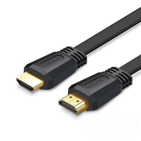 Cáp hdmi 2.0 dẹt dài 3m Ugreen 50820 chính hãng hỗ trợ 4K cao cấp | Hàng chính hãng