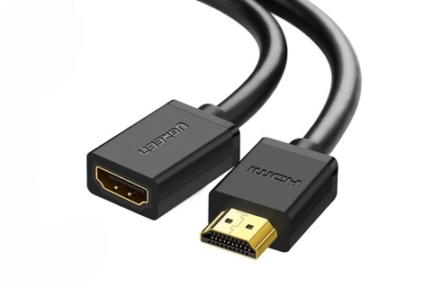 Cáp nối dài HDMI tròn 2M chính hãng Ugreen 10142 | Hàng chính hãng