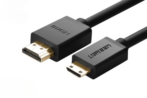 Cáp Mini HDMI to HDMI 1M Chính hãng Ugreen 10195 | Hàng chính hãng
