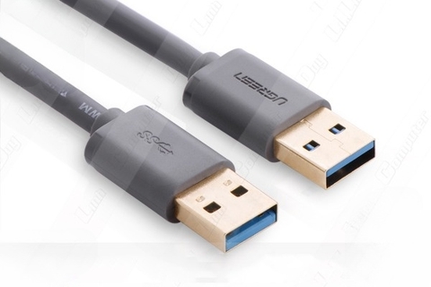 Cáp USB 3.0 hai đầu đực dài 1m chính hãng Ugreen 10370 | Hàng chính hãng