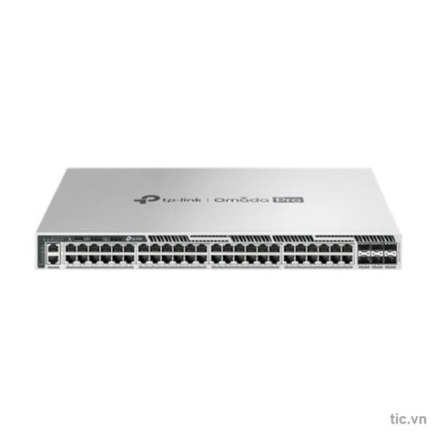 Switch PoE+ L3 Omada Pro S6500-48GP6XF 48 cổng Gigabit + 6 cổng 10G Chính Hãng