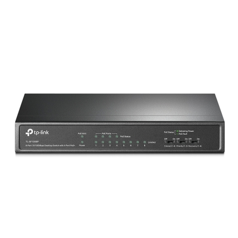 Switch TL-SF1008P  8 cổng 10/100Mpbs với 4 cổng PoE+ | Hàng chính hãng