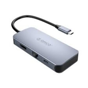 Đế cắm đa năng 6 trong 1 cổng Type C MC-U602P-GY | Hàng chính hãng