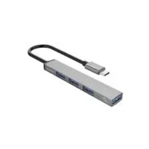 Bộ chia Type C ra 4 cổng USB 3.0 & 2.0 AH-13-GY-BP | Hàng chính hãng