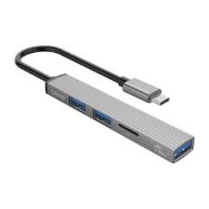 Bộ chia Type C ra 3 cổng USB 3.0 & 2.0 AH-12F-GY-BP | Hàng chính hãng