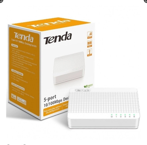 Switch Tenda 8-Port S108 (Bộ Chia Mạng 8 cổng Tenda) | Hàng chính hãng