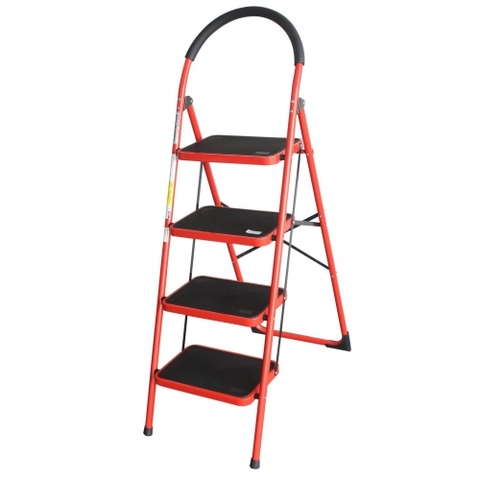 Thang ghế 4 bậc Advindeq ADS104 (Red) | Hàng chính hãng