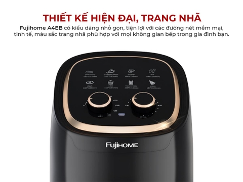 Nồi chiên không dầu Fujihome A4EB 4,5 lít 1500W | Hàng chính hãng
