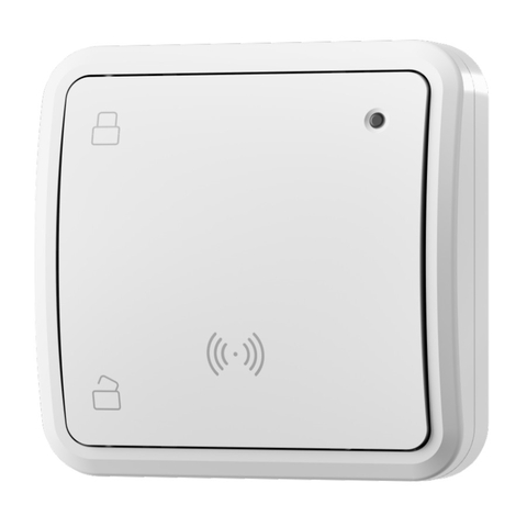 Đầu đọc thẻ điều khiển phân khu Jablotron JA-151E