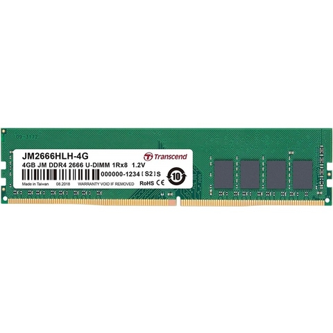 Ram Desktop Transcend JetRam 4GB (1x4GB) DDR4 2666MHz (JM2666HLH-4G) | Hàng chính hãng