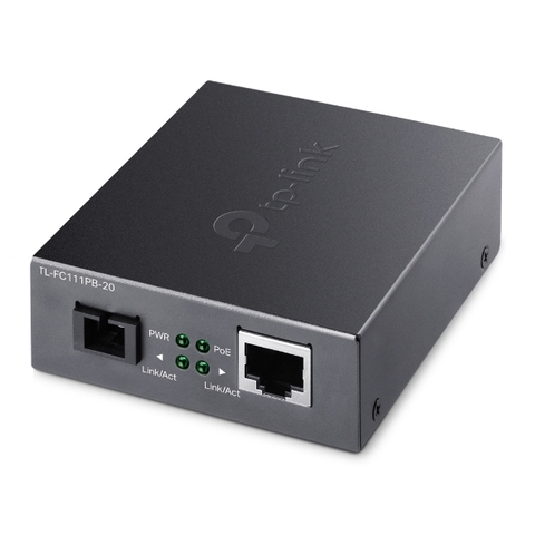 Bộ chuyển đổi quang điện POE TPLINK TL-FC111PB-20 | Hàng chính hãng