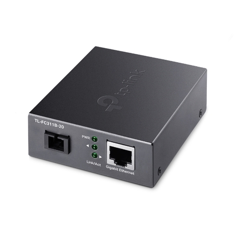 Bộ chuyển đổi quang điện gigabit 100/1000Mbps TP-Link TL-FC311B-20 | Hàng chính hãng