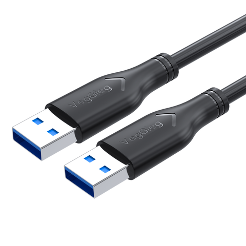 Cáp USB 3.0 VegGieg V-U336 – USB-A Male to Male, dài 1.5m