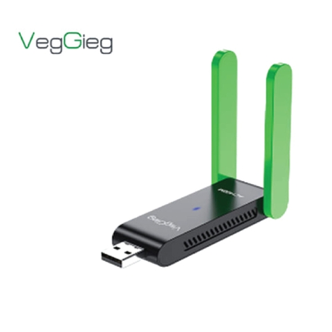 Bộ thu Wifi 2 râu 1400M 2.4-5G VK1400 | Hàng chính hãng