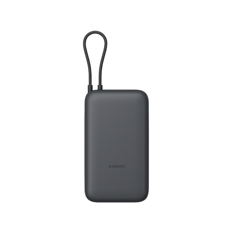 Pin sạc dự phòng Xiaomi 20000mAh 22,5W (Cáp Type-C tích hợp) Dark Gray | Hàng chính hãng